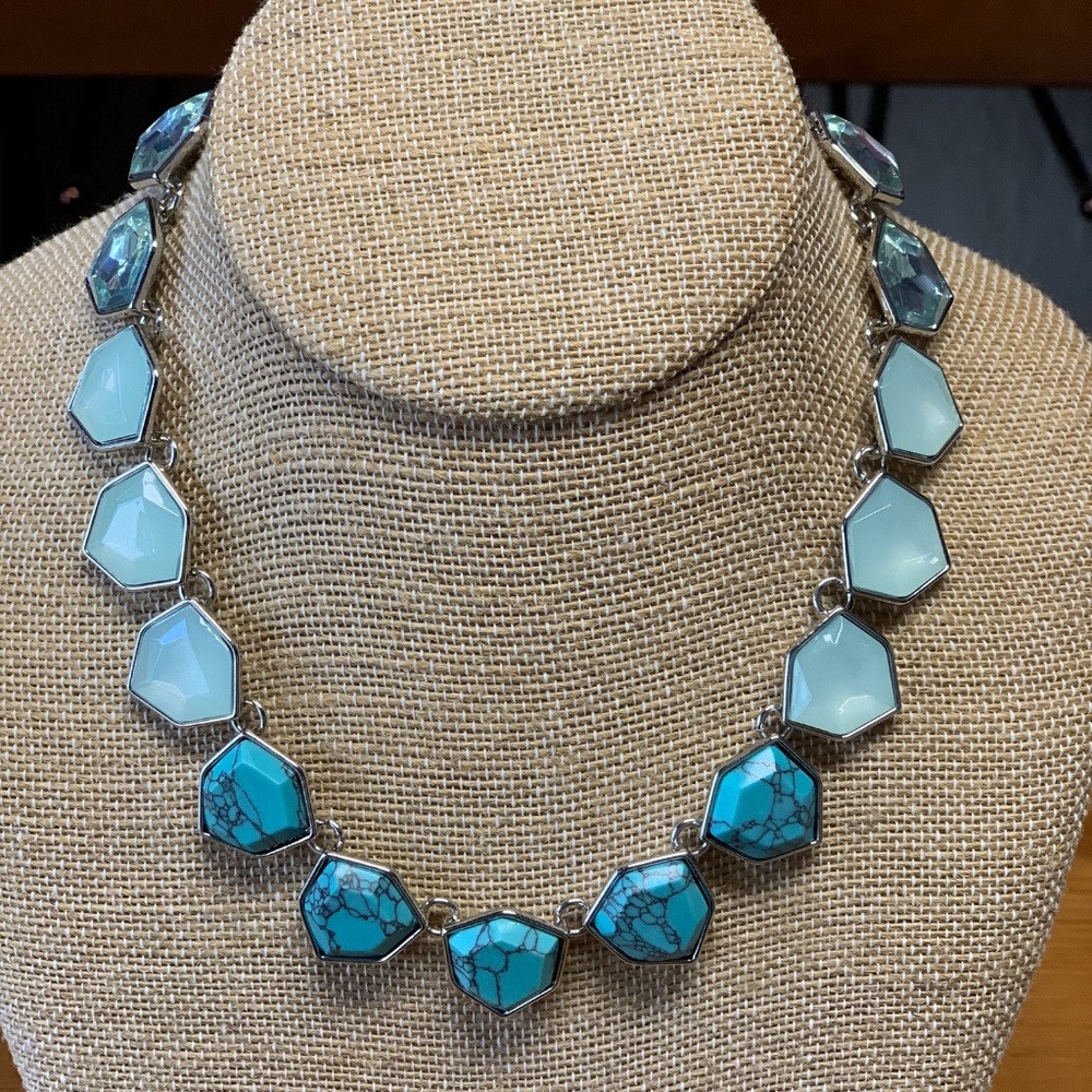 NWOT Chloe‎ + Isabel Turquoise Mo'orea Necklace